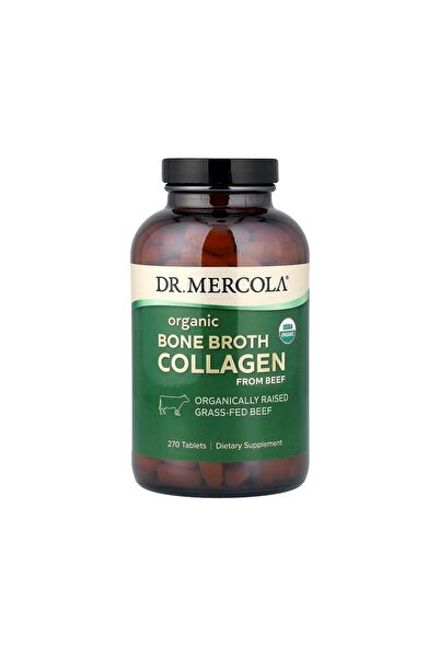 Dr Mercola دكتور ميركولا كولاجين عضوي من مرقة العظام المصنوعة من لحم البقر - ...