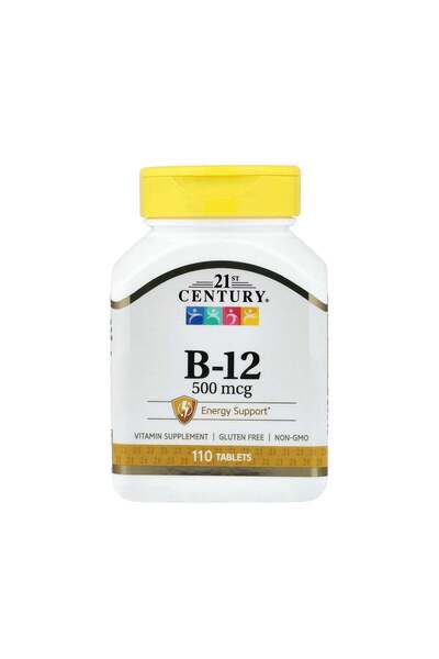 21st Century B-12 500 mcg - 110 Tablets