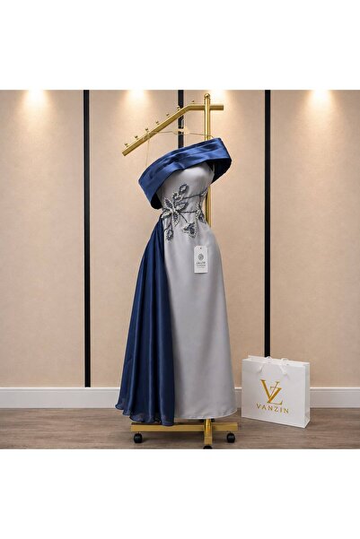 GORI FASHION فستان سهرة شك يدوي باربي تدخيلة جازار لمعة