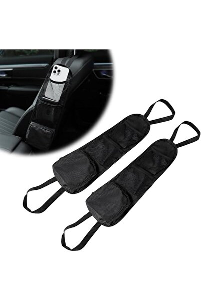 GENERAL Mtrbs Car Seat Side Organizer, Front Seat Storage Bag, Mesh Storage H...