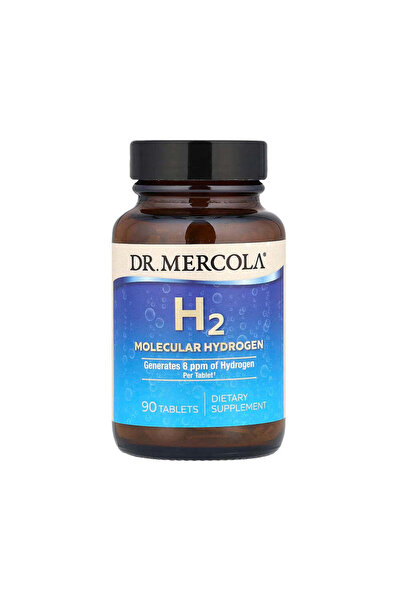 Dr Mercola دكتور ميركولا H2 هيدروجين جزيئي - 90 قرصًا
