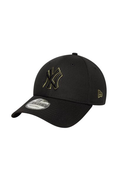 NEW ERA MLB ΝΥΟΥ ΓΙΟΡΚ ΓΙΑΝΚΙΣ ΚΑΠΕΛΟ 9FORTY ADJ ΜΕ ΠΕΡΙΓΡΑΜΜΑ ΟΜΑΔΑΣ ΜΑΥΡΟ