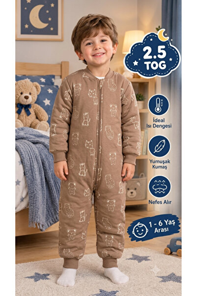 Melfa ÇOCUK UNISEX 1-6 YAŞ ARASI UYKU TULUMU 2.5 TOGG