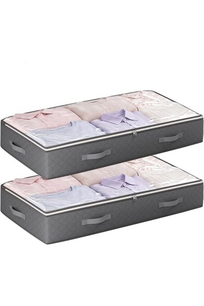Budding Sprout Under Bed Storage Containers 90L, under Bed Toy Organizers and...