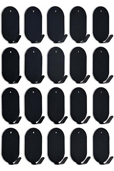 GENERAL 20 Pcs Extra Strong Adhesive Hooks, Self Adhesive Hooks for Bathroom,...