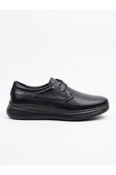 Ceyo Men's Genuine Leather Lace-Up Anatomical Comfortable Soft Daily Comfort ...