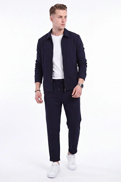 EXSPORT Men's Zippered Pants and Jacket Set
