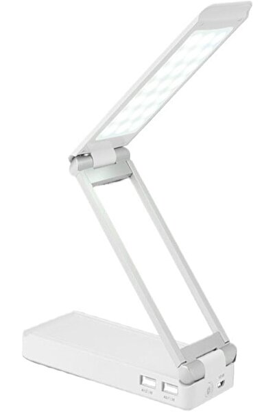 GENERAL مصباح طاولة Portable Foldable desk lamp, Dimmable LED Desk Lamp with ...