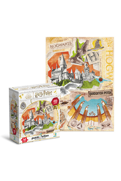 dodotoys Dodo Puzzles Οικογένεια του Χάρι Πότερ - Χόγκουαρτς 450 κομμάτια