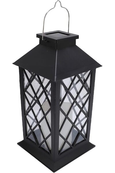 Generic Yard Lantern, Water Proof Vintage Solar Hanging LED Light with Lattic...