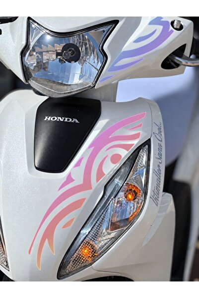 Banxtre Honda Dio için Dövme Tribal Desen Sticker (2 Parça)