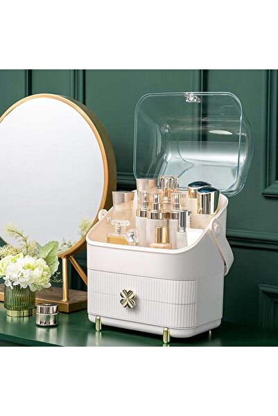 Generic Makeup Organizer and Storage, Cosmetics Organizer Box for Countertop ...