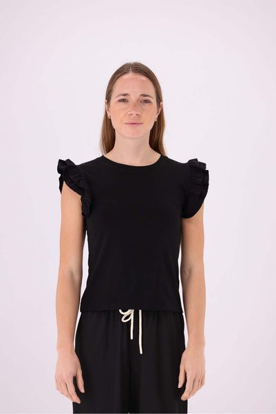 Livia Women's Waist-Length Plain Top