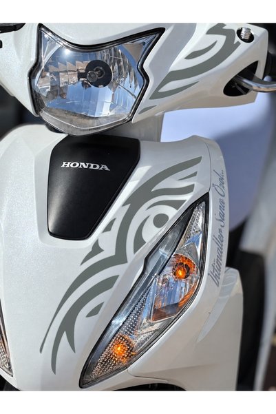 Banxtre Honda Dio için Dövme Tribal Desen Sticker (2 Parça)