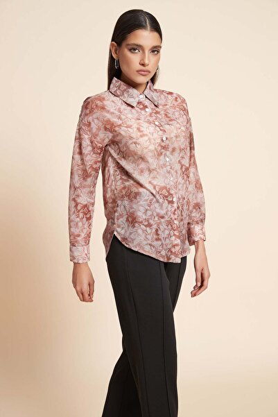Livia Women's Floral Long-Sleeve Blouse