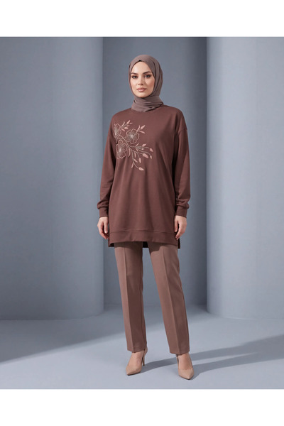 BURRASCA Embroidered Soft Textured Flexible Premium Tunic