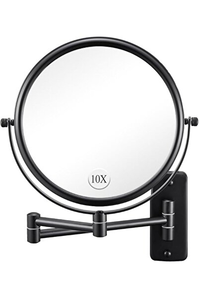 DECLUTTR Wall Mounted Makeup Mirror - 1X/10X Magnifying Mirror for Wall, 8 In...