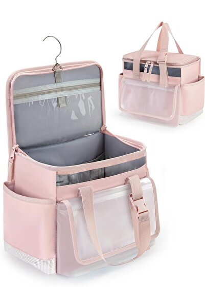 Marscamd Hanging Shower Caddy Organizer Bag for Travel with Hanging Hook, Qui...