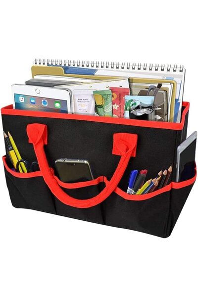 GENERAL Large Tote Bag Organizer for Office by Veruz, Teacher's Helper Bag fo...