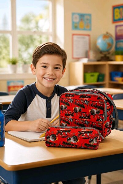 Monalisa Home School Lunchbox and Pen Holder