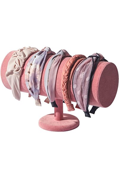 GENERAL T-Bar Headband Holder Organizer for Show, Soft Velvet Hairband Stand ...