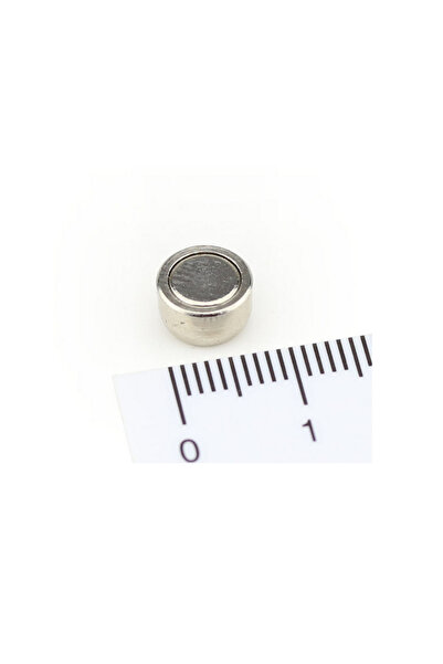 Magnitech Μαγνήτης Πέλματος F8x4.5mm σε Περίβλημα Νεοδυμίου, Δύναμη Έλξης 1.3K