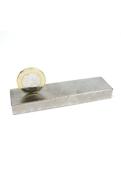 Magnitech Ορθογώνιος Μαγνήτης 60x20x10mm Νεοδυμίου Δύναμη Έλξης 45kg