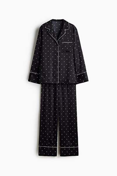 H&M Saten Pijama Takımı