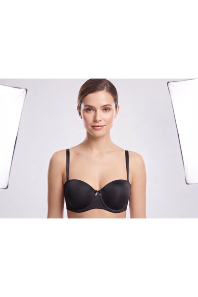 chiara grazia Strapless B Cup No Pad Underwired Bra