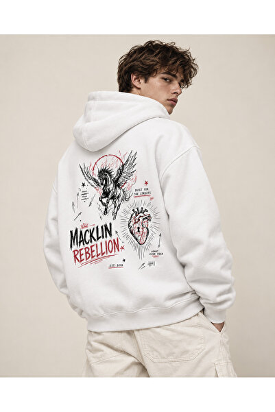 macklin Unisex Γυναικείο και Ανδρικό Φούτερ με σχέδιο Rebellion με στάμπα κει...