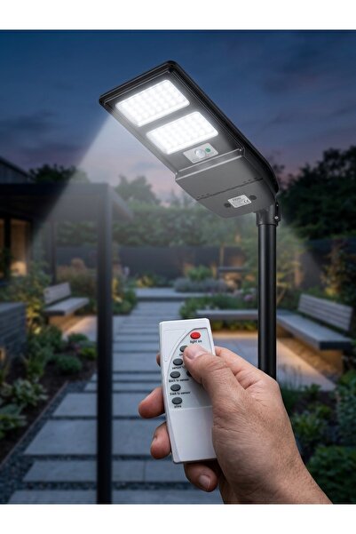 200W Solar Sokak Armatürü Sensörlü Kumandalı Güneş Enerjili LED Sokak Lambası
