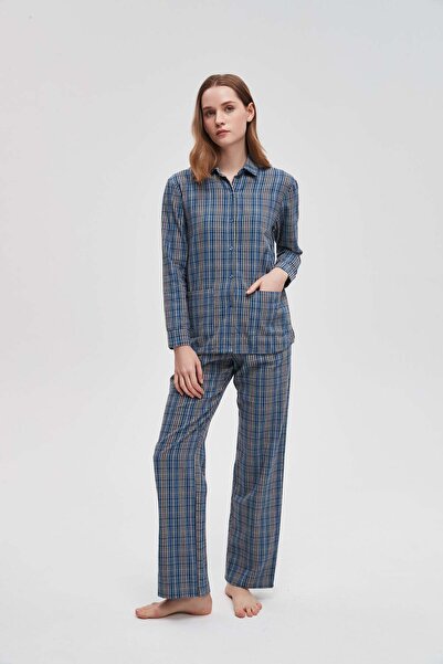 Livia Women's Plaid Long-Sleeve Pyjama Set