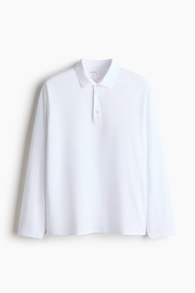 H&M Cooling Uzun Kollu Polo Üst Regular Fit