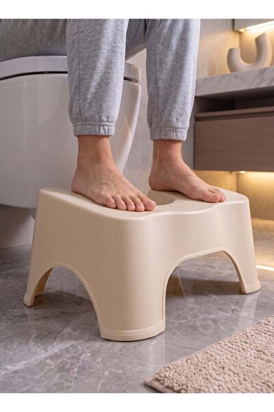 Taimi Small Toilet Foot Stool for Adults & Kids,Thickened Plastic Squatting S...
