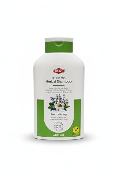 Otacı Herbal Shampoo Revitalizing For Oily and Normal Hair 400Ml