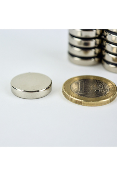 Magnitech Μαγνήτης δίσκου νεοδυμίου Φ18x4mm Δύναμη έλξης 4kg