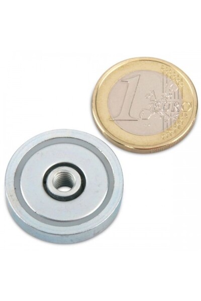 Magnitech Μαγνήτης Ποδιού F42x9mm με Εσωτερικό Σπείρωμα M6, Νεοδυμίου, Δύναμη...