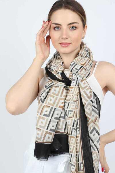 mica Patterned Scarf