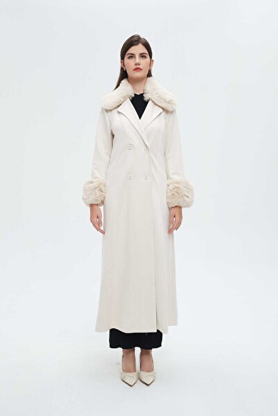 Nichii Fur-Trim Coat