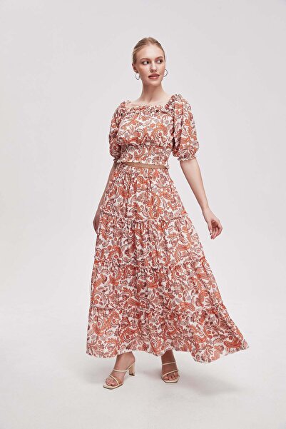 Livia Women's Maxi Floral Skirt
