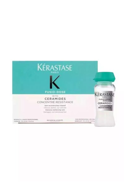 Kerastase كيراستاس فوسيو دوز مركز علاجي للشعر بالسيراميد لتعزيز المقاومة 10 ×...
