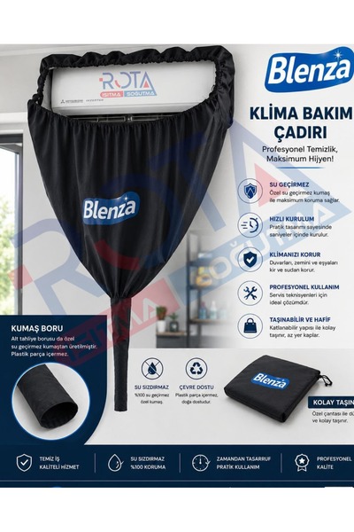 klima yıkama branda/çadır