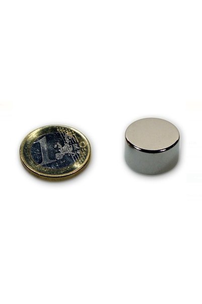 Magnitech Μαγνήτης Δίσκος Φ18x10mm Νεοδυμίου Δύναμη Έλξης 10kg