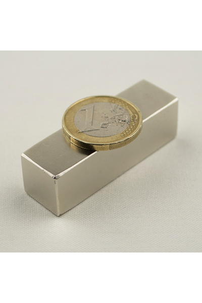 Magnitech Ορθογώνιος Μαγνήτης 50x15x15mm Νεοδυμίου Δύναμη Έλξης 33kg