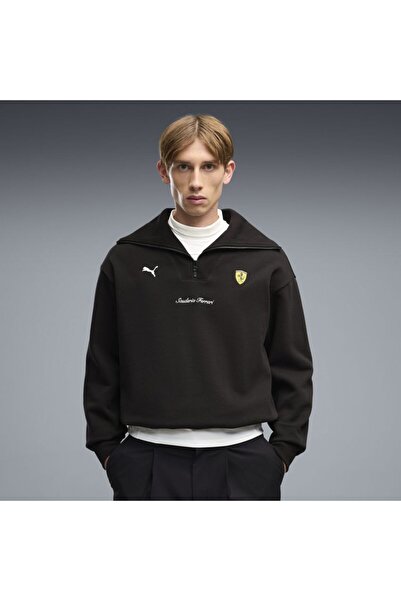 Puma Scuderia Ferrari Little Shield Half-Zip Men's Sweatshirt 63700201