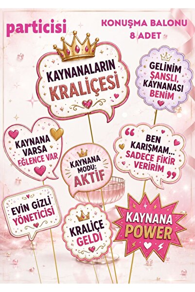 Kaynana Partisi Konuşma Balonu