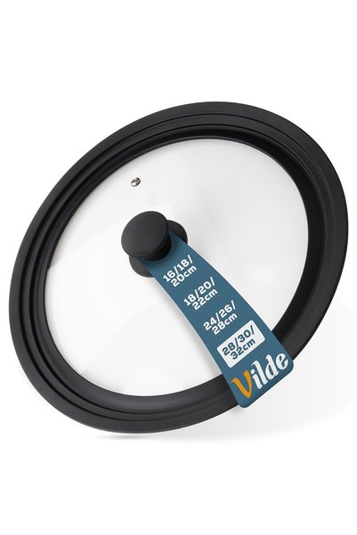 Vilde Capac universal din silicon pentru sticlă 28/30/32 cm