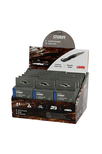 Lampa ΣΚΑΡΦΑΛΟΣ ΤΣΕΠΗΣ / ΜΑΧΑΙΡΙ ΑΝΘΕΚΤΙΚΟ ΑΝΟΞΕΙΔΩΤΟ ΜΕ ΚΑΡΑΜΠΙΝΕΡ 18x15x23ε...
