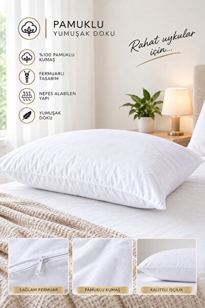 Yastık şiltesi 50x70 beyaz
