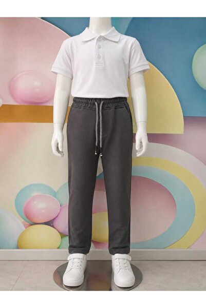 Nazhankids Gray Children's School Pants